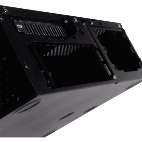 Silverstone milo ml05b htpc behuizing (zwart | 2x usb-a)