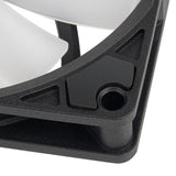 Silverstone air slimmer 90 argb case fan (zwart, 92 x 92 x 15 mm, pwm)