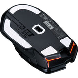 Powercolor alphyn am10 wireless gaming mouse (zwart rood, 100 - 26000 dpi, 8k, rgb, usb 2.4g bluetooth 5.2)