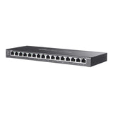 Tp-link omada sg2016p 16-poort gigabit smart switch (zwart, 8x poe+)