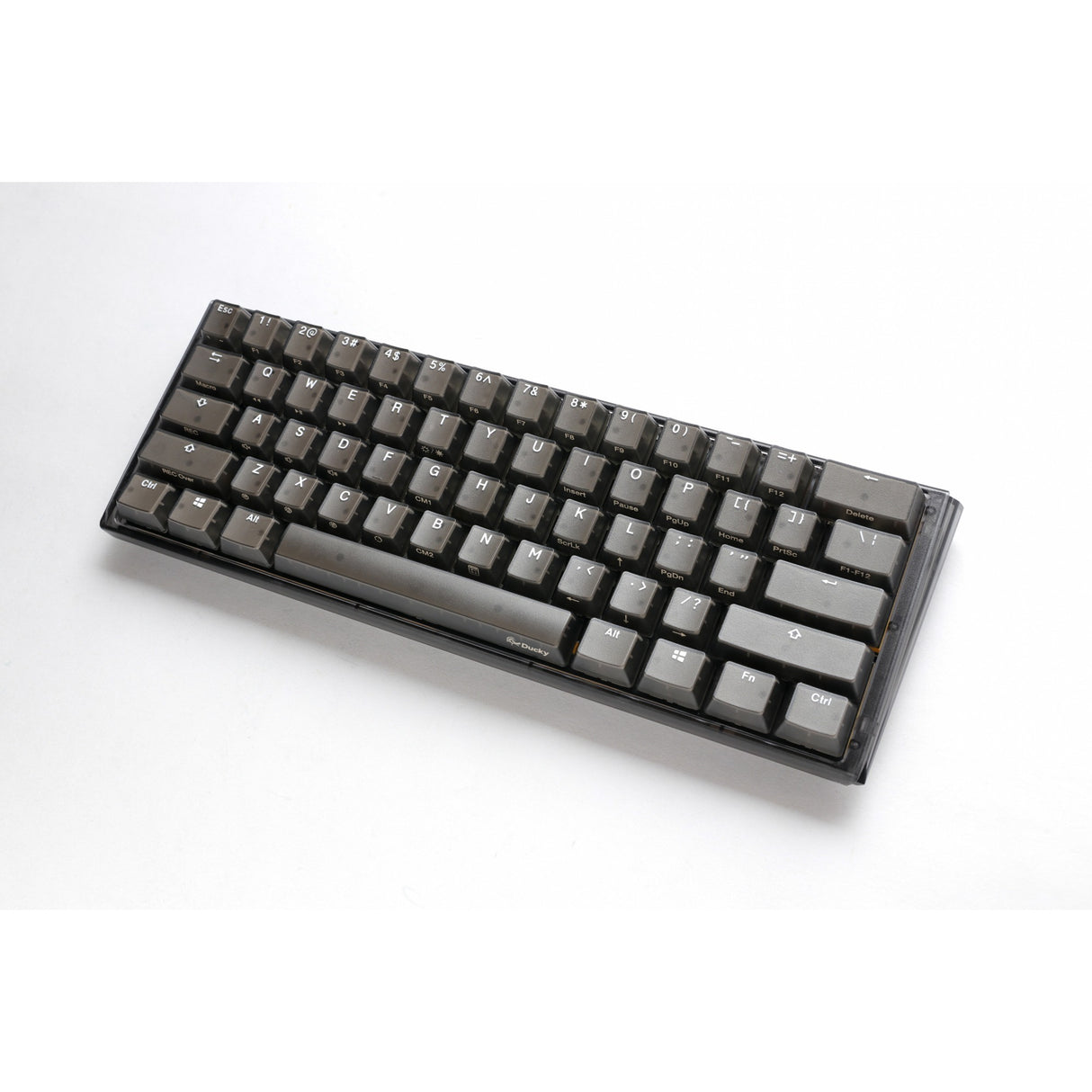 Ducky one 3 mini aura rgb mechanisch toetsenbord (zwart, us lay-out (qwerty), cherry mx brown, 60%, abs double shot, hot swap)