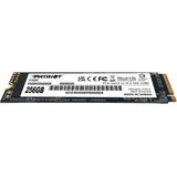 Patriot p320 256gb ssd (pcie 3.0 x4, nvme 1.3, m.2 2280)
