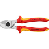 Knipex 95 16 165 - knabbelschaar - vde geïsoleerde handgrepen - chroom