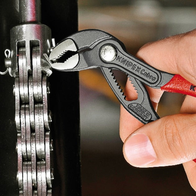 Knipex cobra - instelbare waterpomptang - 125mm - antislip handvat