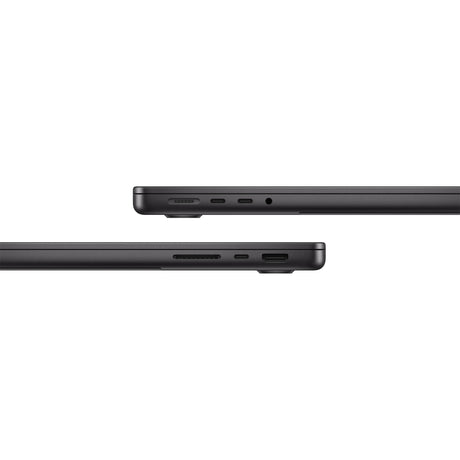 Apple macbook pro 2023 14 (mrx43n a) refurbished laptop (zwart | m3 pro 12 core | 18‑core gpu | 18 gb ram | 1 tb ssd)