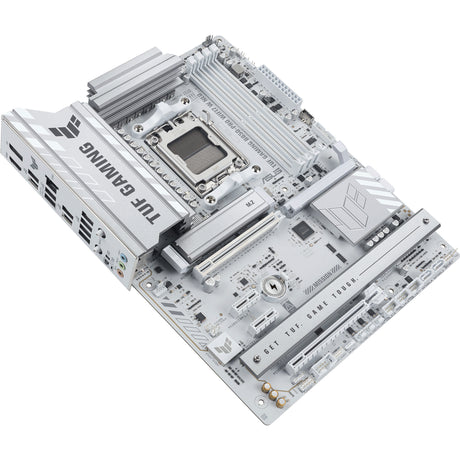 Asus tuf gaming b850-pro wifi7 w neo socket am5 moederbord (wit, raid, 2,5gb-lan, wlan, bt, sound, atx)