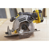 Stanley fatmax v20 18v handcirkelzaag (zwart geel, accu en oplader niet inbegrepen)