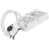 Silverstone sst-pf240w-argb-v2 waterkoeling (wit, incl. rgb controller)