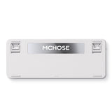 Mchose x75 v2 blue whale sea custom mechanical rgb toetsenbord (wit, us lay-out (qwerty), swk whale sea, 75%, rgb, hot swap, double-shot pbt, draadloos | bluetooth | usb-c)
