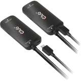 Club 3d hdmi + micro-usb naar usb-c adapter (zwart)