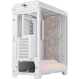 Fractal design meshify 3 ambience pro rgb midi tower behuizing (wit | 2x usb-a | 1x usb-c | rgb | tempered glass)