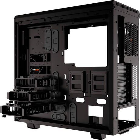 Be quiet! pure base 600 window midi tower behuizing (zwart | 2x usb-a | tempered glass)