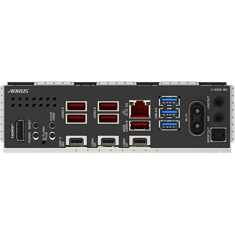 Gigabyte x870e aorus elite x3d socket am5 moederbord (zwart, raid, 5gb-lan, wi-fi 7, bt, sound, atx)