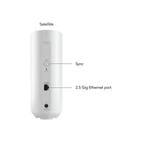 Netgear orbi 370 serie dual-band wifi 7-mazig uitbreidingssatelliet mesh router (wit)