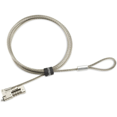 Kensington slim nanosaver 2.0 eq combination laptop lock diefstalbeveiliging (zilver)