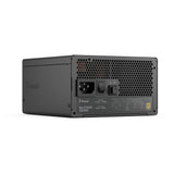 Fractal design ion gold 3 modulaire 1000 watt voeding (zwart, 1x 12v-2x6, 3x pcie)
