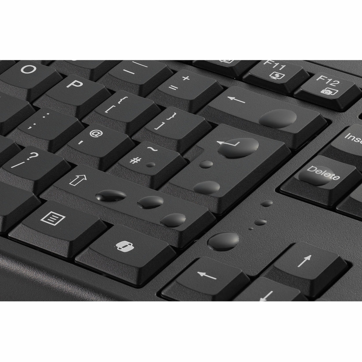 Kensington km270 eq rechargeable desktop set – wireless desktopset (zwart, us lay-out (qwerty), membraan, 100%, bluetooth, 2.4 ghz)
