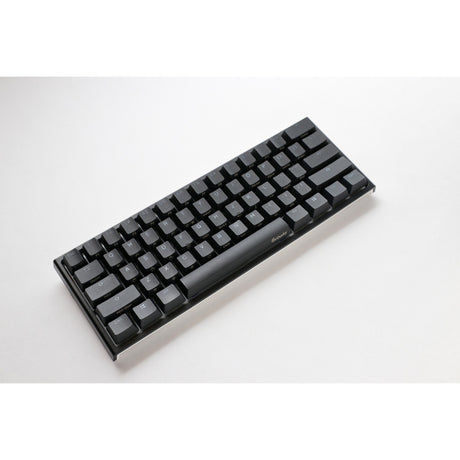Ducky one 2 pro mini classic rgb mechanisch gaming toetsenbord (zwart, us lay-out (qwerty), cherry mx speed silver, 60%, rgb led, double-shot pbt, quack mechanics)