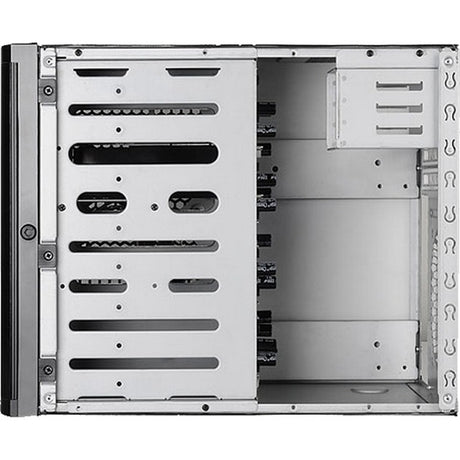 Silverstone sst-ds380b mini tower behuizing (zwart | 2x usb-a)