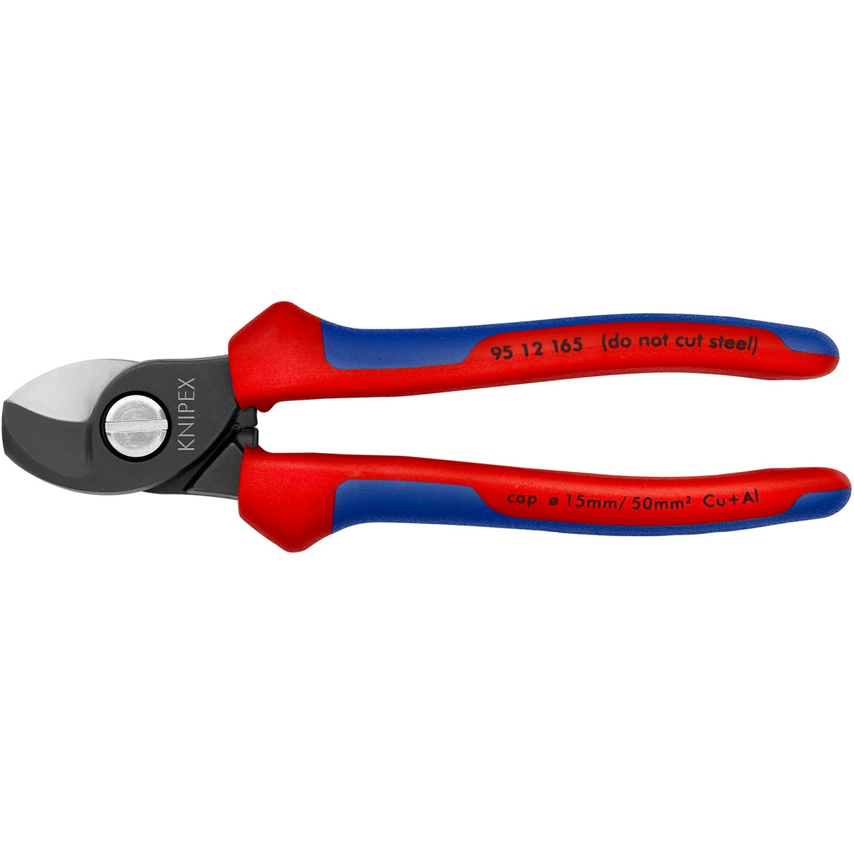 Knipex 95 12 165 kabelschaar voor koper en aluminium ø 15mm