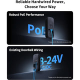 Aqara doorbell camera g400 select wired - 2k deurbelcamera met poe