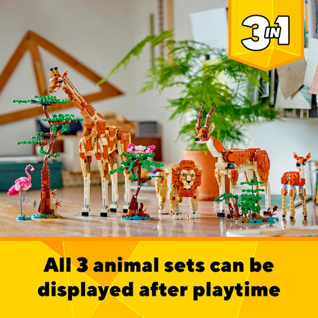 Lego creator 3in1 safaridieren - 31150
