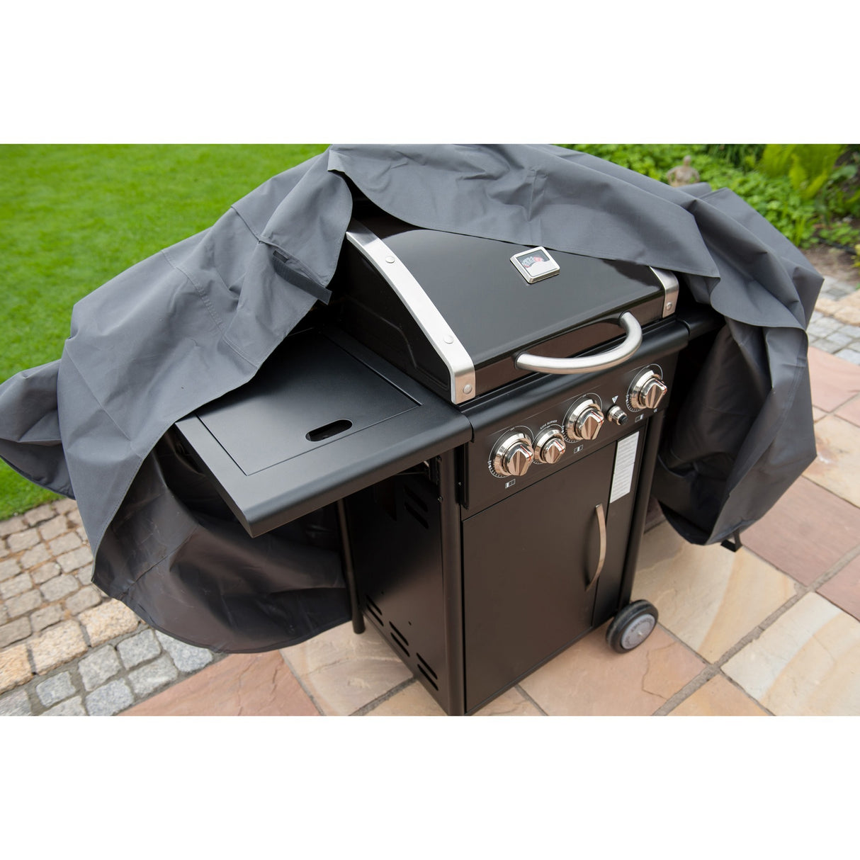 Nature beschermhoes voor gasbarbecue afdekking (grijs)