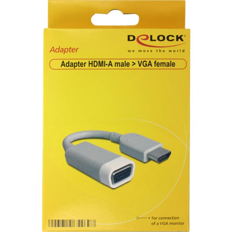 Delock hdmi-a naar vga adapter (grijs, 0,15 meter)