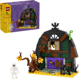 Lego iconic - halloweenschuur constructiespeelgoed (40721)
