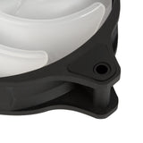 Silverstone air blazer 120r rgb case fan (zwart, 120 x 25 x 120 mm, pwm)
