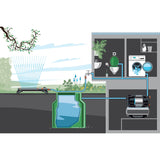 Gardena hydrofoorpomp 6300 silentcomfort (grijs roestvrij staal, bluetooth)