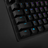 Logitech g512 carbon lightsync rgb mechanical gaming keyboard (zwart, us-international lay-out (qwerty), gx brown, 100%, rgb leds)