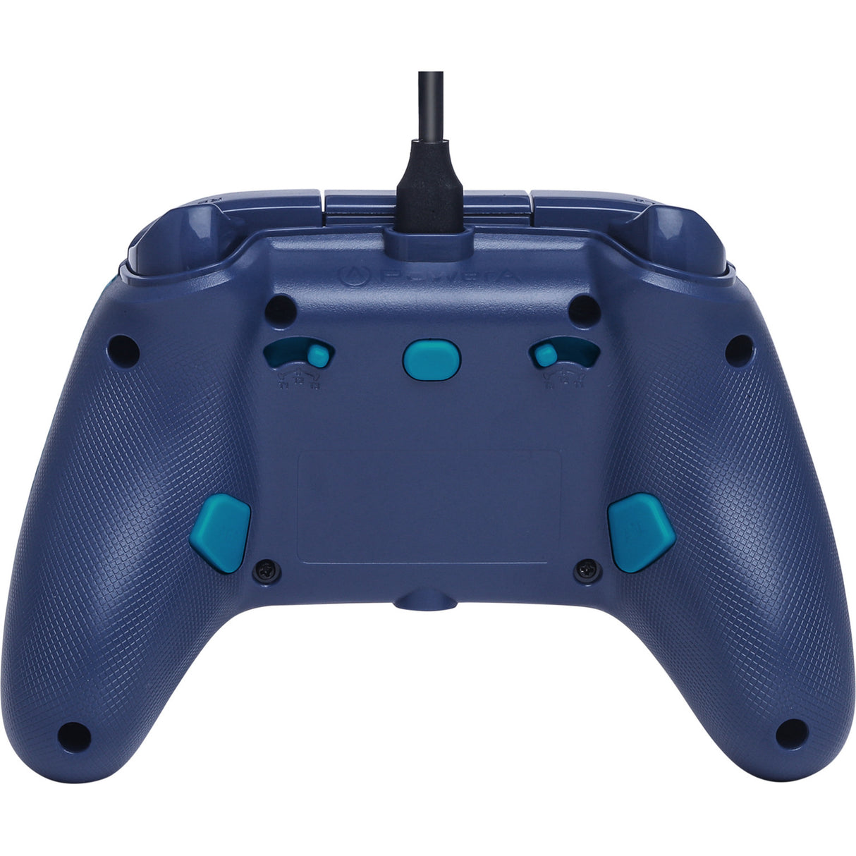 Powera advantage controller met kabel voor de xbox series x|s - watergolf (azuurblauw, xbox series x|s, xbox one, pc)