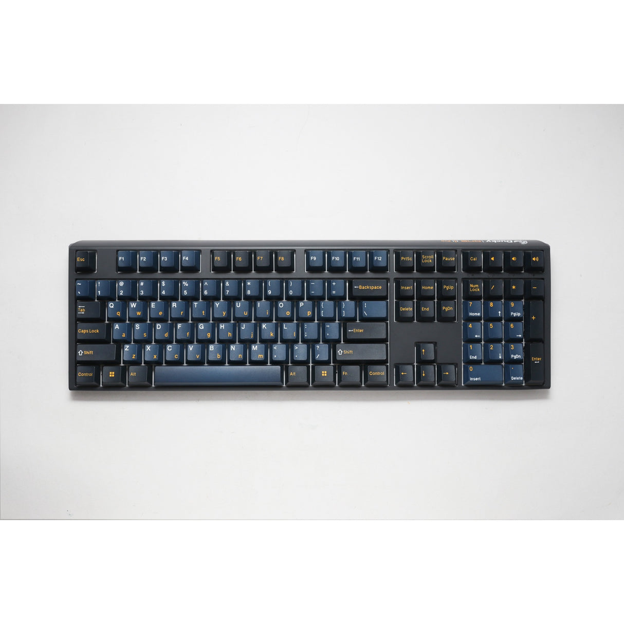 Ducky one 3 pro, gaming toetsenbord (zwart, us lay-out, cherry mx2a blue, rgb led, double-shot pbt, quack mechanics, hot swap)