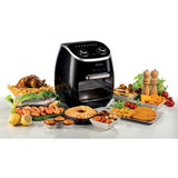 Ariete airy fryer oven 4619 00 heteluchtfriteuse (zwart, 11 liter)