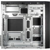 Inter-tech it-6502 romea mini tower behuizing (zwart | 2x usb-a)