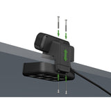 Brennenstuhl ®estilo duplex stekkerdoos met schakelaar en usb-c (stekkerblok met usb c power delivery voor snel opladen, 1x usb c en 1x usb a, 10x contactdozen, 2m kabel)