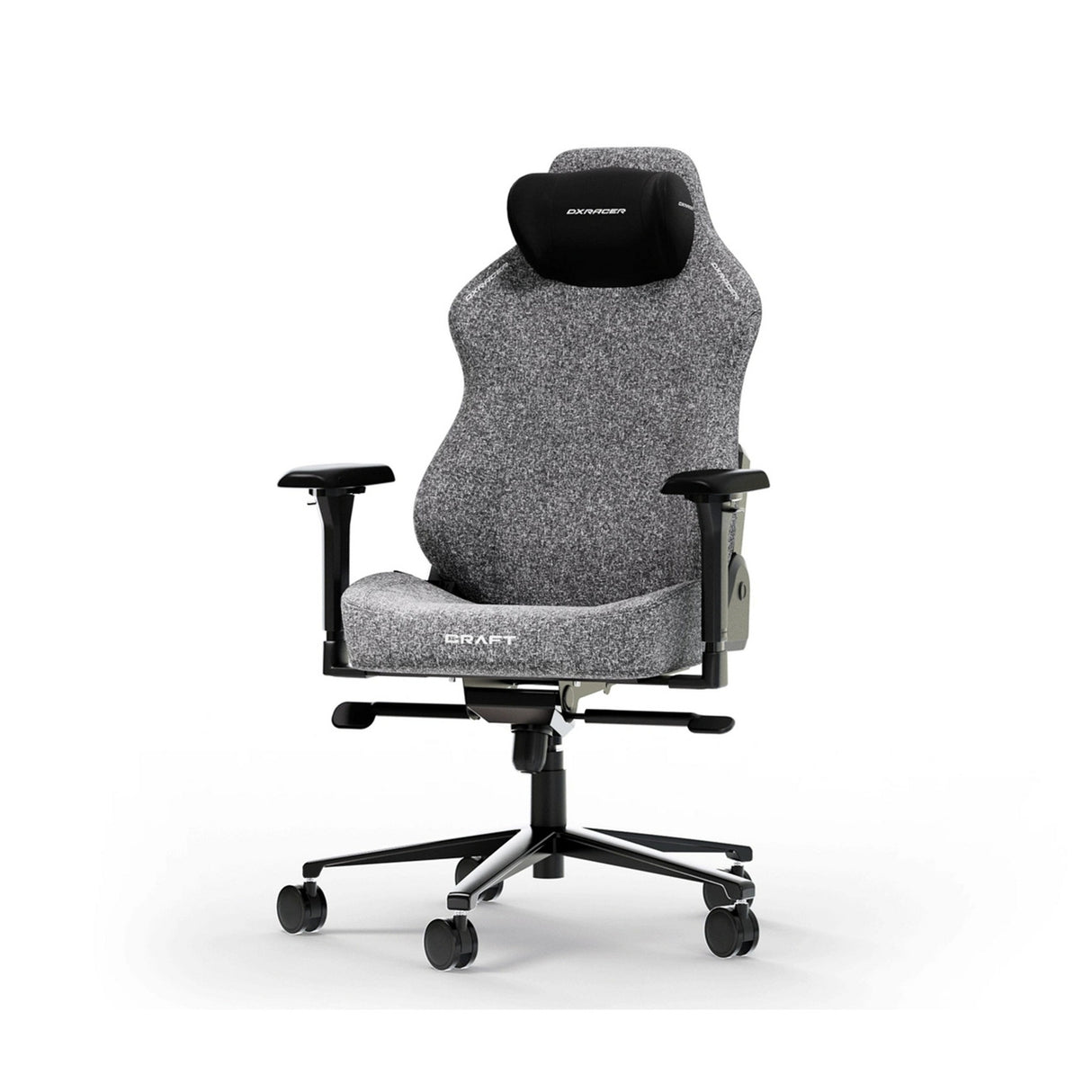 Dxracer craft l grey fabric gamestoel (grijs)