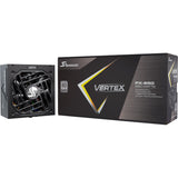 Seasonic vertex px-850 modulaire 850 watt voeding (zwart, 1x 12v-2x6, 3x pcie)