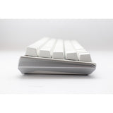 Ducky one 3 classic pure white sf rgb mechanisch toetsenbord (wit, us lay-out (qwerty), cherry mx brown, 65%, rgb leds, double-shot pbt, hot-swappable, quack mechanics)