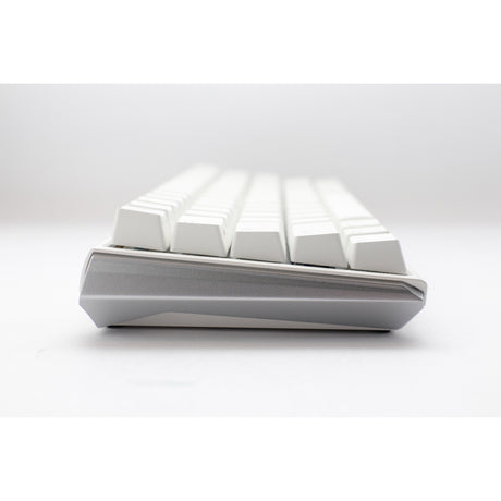 Ducky one 3 classic pure white sf rgb mechanisch toetsenbord (wit, us lay-out (qwerty), cherry mx brown, 65%, rgb leds, double-shot pbt, hot-swappable, quack mechanics)