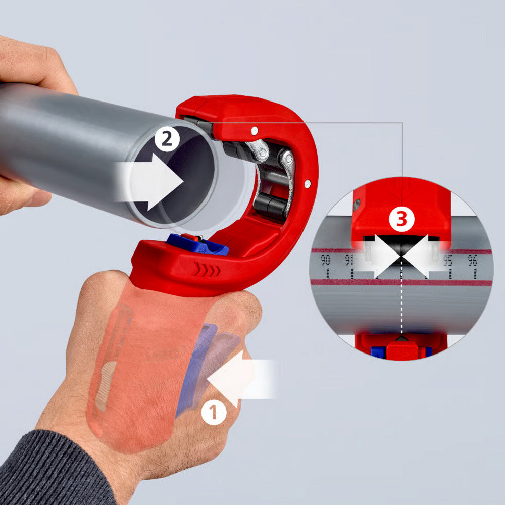 Knipex 90 23 02 bk buissnijder