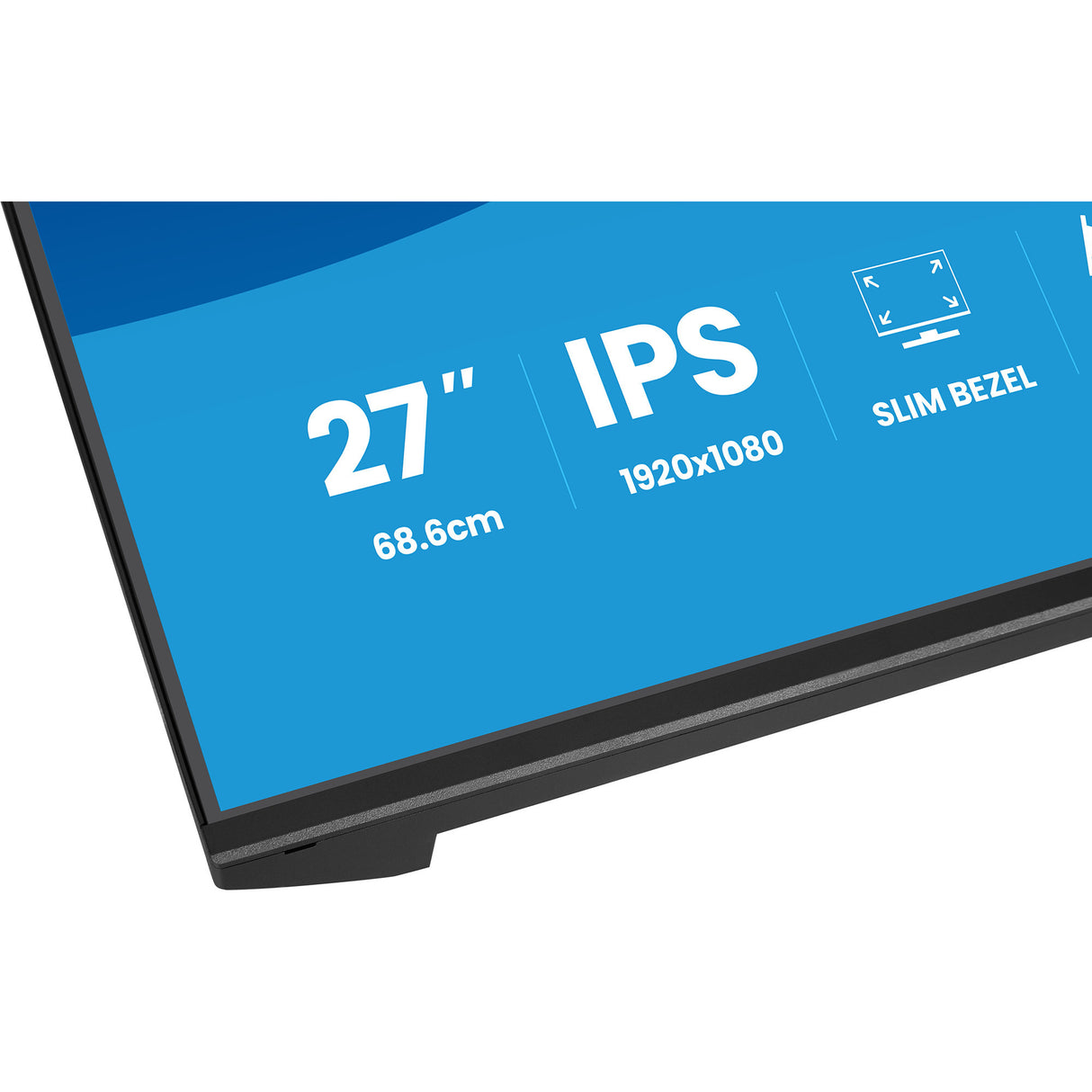 Iiyama prolite xb2793hsu-b1 27 monitor (zwart (mat), hdmi, displayport, 2x usb-a, usb-b)