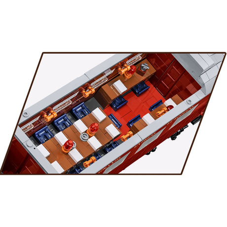 Cobi historical collection - compiègne wagon (22 june 1940) constructiespeelgoed