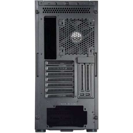 Silverstone seta q1 midi tower behuizing (zwart | 2x usb-a | 1x usb-c)