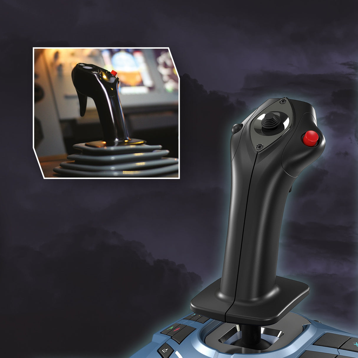 Thrustmaster tca captain pack x airbus edition gaming set (zwart, pc, xbox series x|s)