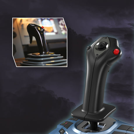 Thrustmaster tca captain pack x airbus edition gaming set (zwart, pc, xbox series x|s)