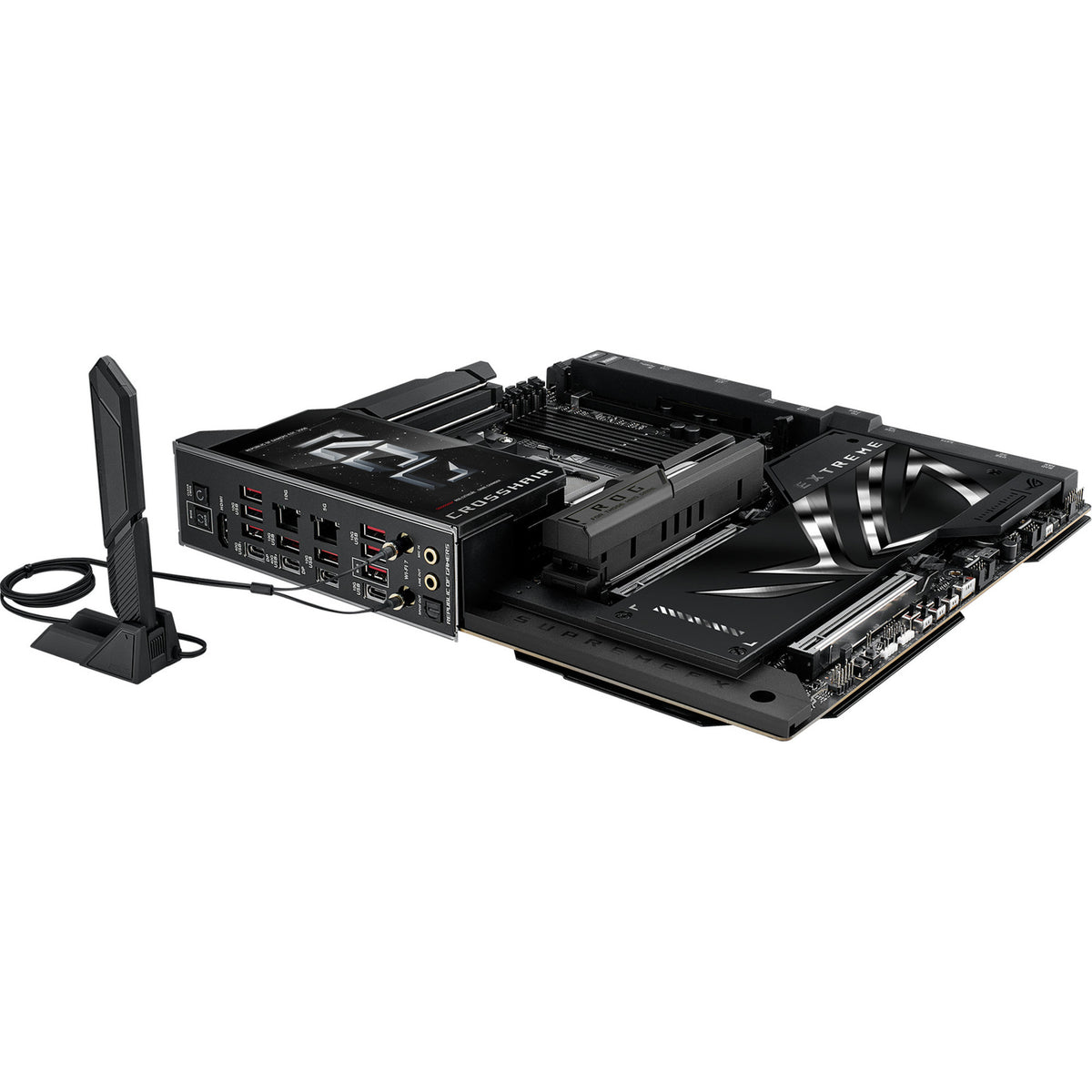 Asus rog crosshair x870e extreme socket am5 moederbord (10gb-lan, 5gb-lan, wi-fi 7, bt, sound, atx)