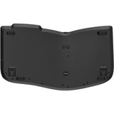 Kensington pro fit ergo kb675 eq tkl rechargeable keyboard (zwart, eu lay-out (qwerty), membraan, 80% (tkl), bluetooth, 2.4 ghz)