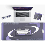 Iqunix og80 lavandin wireless mechanical keyboard (lavendel, us lay-out (qwerty), cherry mx brown, 80% (tkl), hot-swappable, pbt, 2.4ghz | bluetooth 5.1 | usb-c)